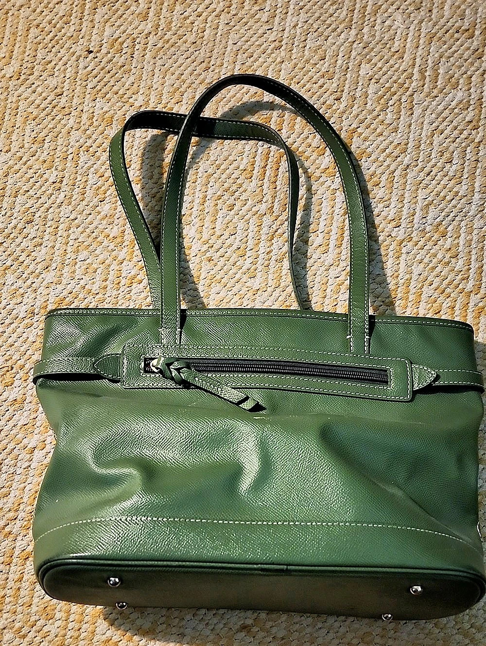 Dooney & Bourke Saffiano Maddie Tote Green - Picture 2 of 2